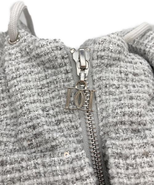 darich（ダーリッチ）Darich (ダーリッチ) ラメツイードパーカーセットアップ グレー サイズ:FREE 未使用品の古着・服飾アイテム
