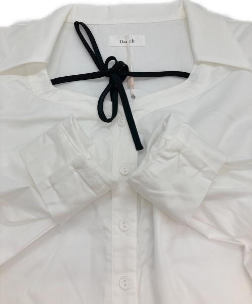 darich（ダーリッチ）Darich (ダーリッチ) ボリュームフレアセットアップ ホワイト サイズ:FREE 未使用品の古着・服飾アイテム