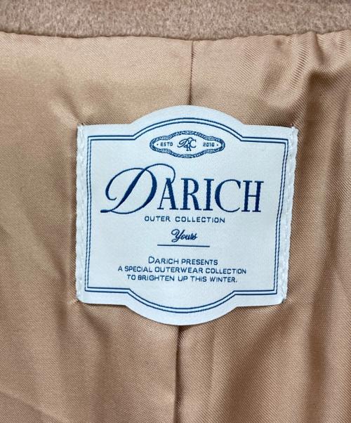 darich（ダーリッチ）darich (ダーリッチ) ドロップショルダージャケットコート キャメル サイズ:FREE 未使用品の古着・服飾アイテム