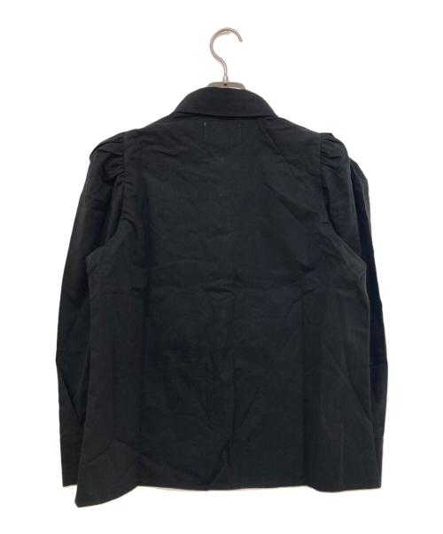 epine（エピヌ）epine (エピヌ) eボタンブラウス ブラック サイズ:‐の古着・服飾アイテム