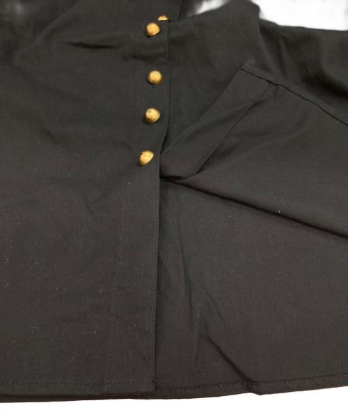epine（エピヌ）epine (エピヌ) eボタンブラウス ブラック サイズ:‐の古着・服飾アイテム