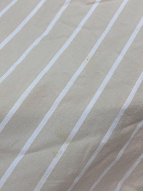 DANTON（ダントン）DANTON (ダントン) バンドカラーシャツ ベージュ サイズ:42の古着・服飾アイテム