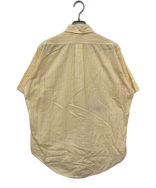 BROOKS BROTHERS（ブルックスブラザーズ）BROOKS BROTHERS (ブルックスブラザーズ) 半袖ストライプシャツ イエロー サイズ:15の古着・服飾アイテム