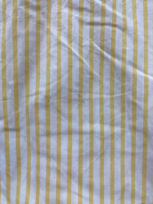BROOKS BROTHERS（ブルックスブラザーズ）BROOKS BROTHERS (ブルックスブラザーズ) 半袖ストライプシャツ イエロー サイズ:15の古着・服飾アイテム