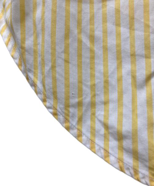 BROOKS BROTHERS（ブルックスブラザーズ）BROOKS BROTHERS (ブルックスブラザーズ) 半袖ストライプシャツ イエロー サイズ:15の古着・服飾アイテム