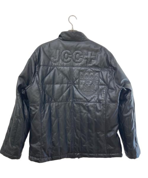 CASTELBAJAC（カステルバジャック）CASTELBAJAC (カステルバジャック) レザーダウンジャケット ブラック サイズ:5の古着・服飾アイテム