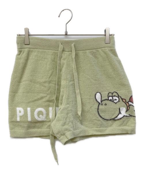 gelato pique（ジェラートピケ）gelato pique (ジェラートピケ) SUPER MARIO (スーパーマリオ) ルームウェア ホワイト×グリーン サイズ:oneの古着・服飾アイテム