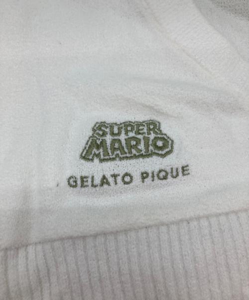 gelato pique（ジェラートピケ）gelato pique (ジェラートピケ) SUPER MARIO (スーパーマリオ) ルームウェア ホワイト×グリーン サイズ:oneの古着・服飾アイテム