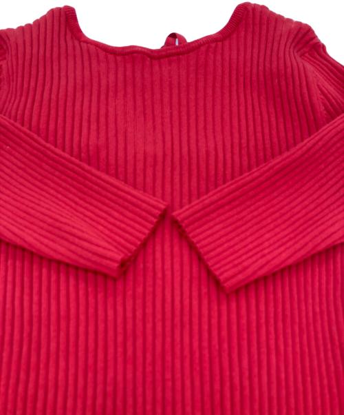 cygne（シーニュ）cygne (シーニュ) 2wayストラップニット Nora レッド サイズ:FREEの古着・服飾アイテム