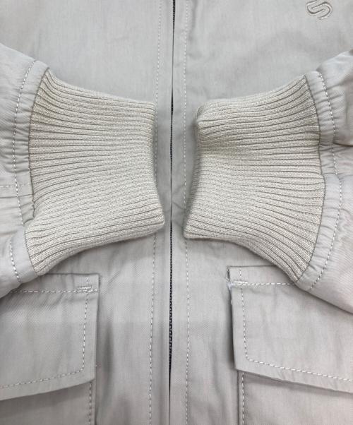 SILAS（サイラス）SILAS (サイラス) HARRINGTON JACKET ベージュ サイズ:Ｌの古着・服飾アイテム