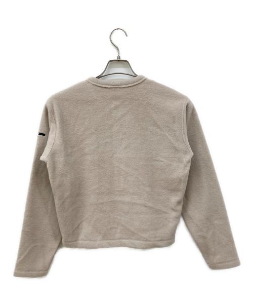 ORCIVAL（オーシバル）ORCIVAL (オーシバル) フリースクルーネックカーディガン アイボリー サイズ:SIZE 2 未使用品の古着・服飾アイテム