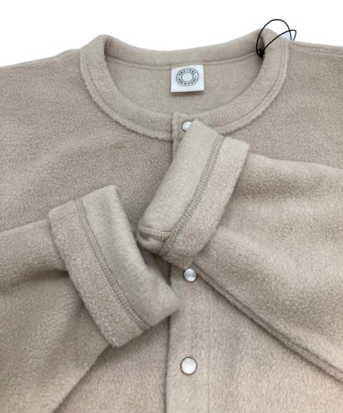 ORCIVAL（オーシバル）ORCIVAL (オーシバル) フリースクルーネックカーディガン アイボリー サイズ:SIZE 2 未使用品の古着・服飾アイテム