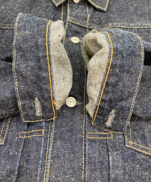 New Manual（ニュー・マニュアル）New Manual (ニュー・マニュアル) #006 LV 2ND T-BACK JACKET/デニムジャケット インディゴ サイズ:FREEの古着・服飾アイテム