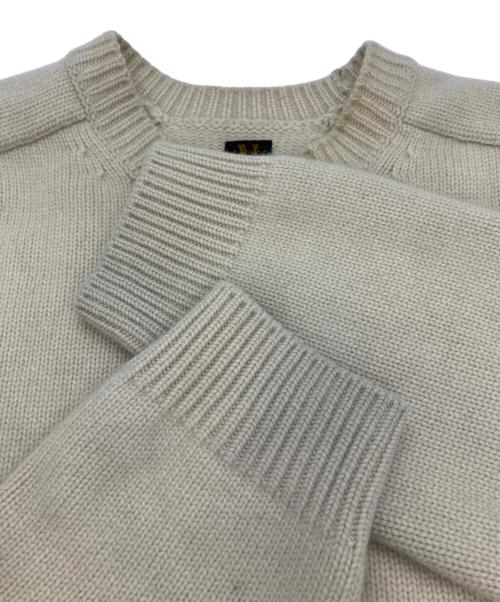 BATONER（バトナ―）BATONER (バトナ―) HEAVY WEIGHT CASHMERE CREW NECK/カシミヤニット ベージュ サイズ:SIZE 3の古着・服飾アイテム