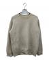 BATONER（バトナ―）の古着「HEAVY WEIGHT CASHMERE CREW NECK/カシミヤニット」｜ベージュ