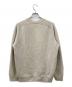 BATONER (バトナ―) HEAVY WEIGHT CASHMERE CREW NECK/カシミヤニット ベージュ サイズ:SIZE 3：15000円