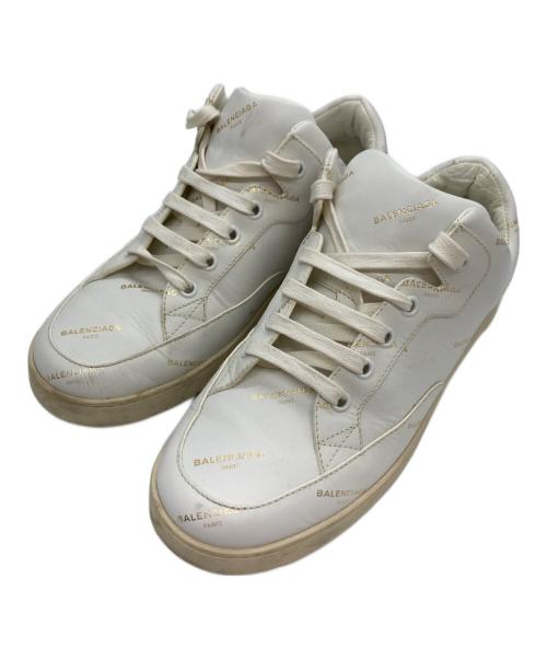 BALENCIAGA（バレンシアガ）BALENCIAGA (バレンシアガ) ローカットスニーカー ホワイト サイズ:38の古着・服飾アイテム