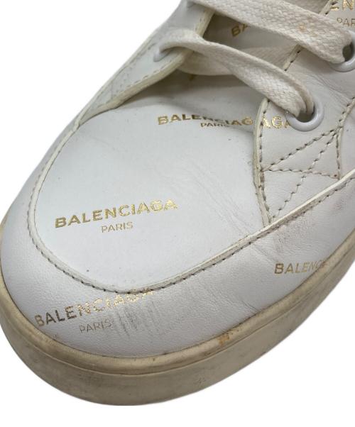 BALENCIAGA（バレンシアガ）BALENCIAGA (バレンシアガ) ローカットスニーカー ホワイト サイズ:38の古着・服飾アイテム