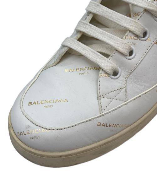 BALENCIAGA（バレンシアガ）BALENCIAGA (バレンシアガ) ローカットスニーカー ホワイト サイズ:38の古着・服飾アイテム