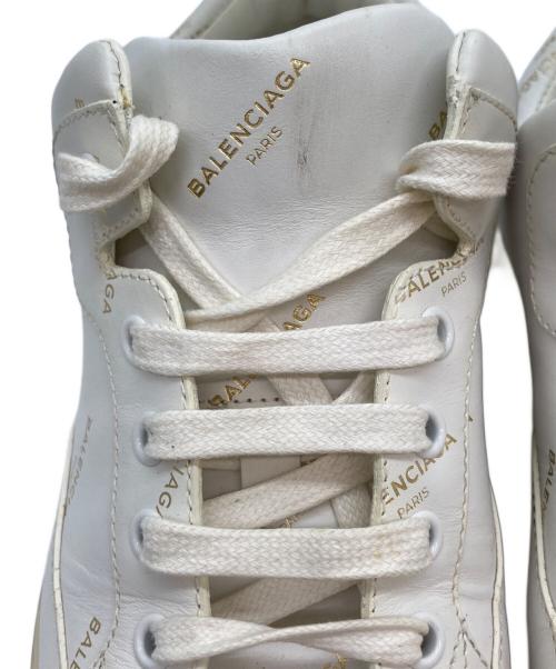 BALENCIAGA（バレンシアガ）BALENCIAGA (バレンシアガ) ローカットスニーカー ホワイト サイズ:38の古着・服飾アイテム