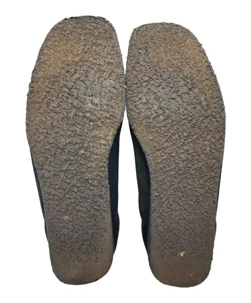 CLARKS（クラークス）CLARKS (クラークス) ワラビーシューズ ブラック サイズ:UK8 1/2の古着・服飾アイテム