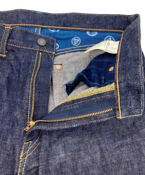 MOMOTARO JEANS（桃太郎ジーンズ）MOMOTARO JEANS (桃太郎ジーンズ) セルビッチリジッドデニムパンツ インディゴ サイズ: 83.5cm (W33)の古着・服飾アイテム