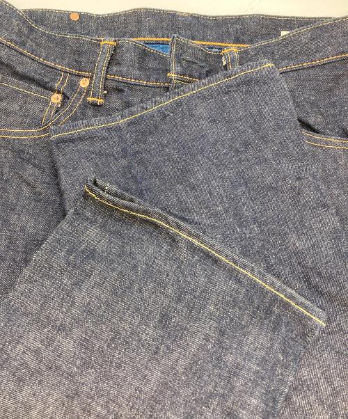 MOMOTARO JEANS（桃太郎ジーンズ）MOMOTARO JEANS (桃太郎ジーンズ) セルビッチリジッドデニムパンツ インディゴ サイズ: 83.5cm (W33)の古着・服飾アイテム