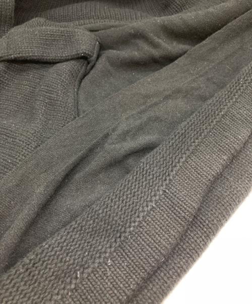 VERSACE JEANS COUTURE（ヴェルサーチ ジーンズクチュール）VERSACE JEANS COUTURE (ヴェルサーチ ジーンズクチュール) ロゴVネックニット ブラック サイズ:XLの古着・服飾アイテム