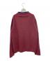 VERSACE JEANS COUTURE (ヴェルサーチ ジーンズクチュール) フリーダムスリーブニット レッド サイズ:XL：6000円