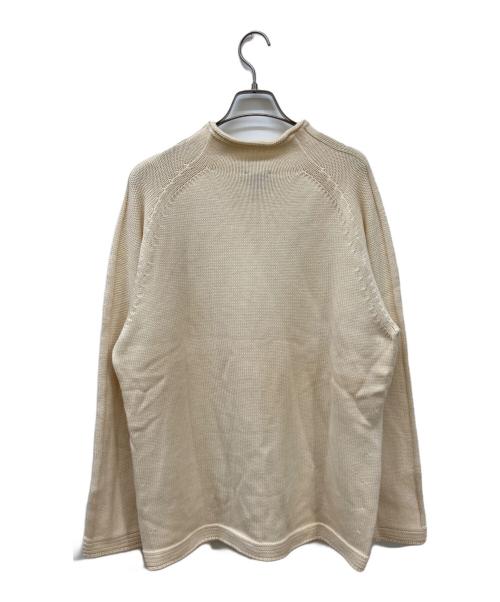 VERSACE Sport（ヴェルサーチ スポーツ）VERSACE Sport (ヴェルサーチ スポーツ) フリーダムスリーブニット ベージュ サイズ:XXLの古着・服飾アイテム