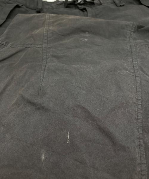 C.P COMPANY（シーピーカンパニー）C.P COMPANY (シーピーカンパニー) ガーメントダイゴーグルワイドパンツ ブラック サイズ:50の古着・服飾アイテム