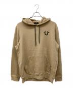 TRUE RELIGIONトゥルー レリジョン）の古着「パーカー」｜ベージュ