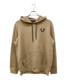 TRUE RELIGION（トゥルー レリジョン）の古着「パーカー」｜ベージュ
