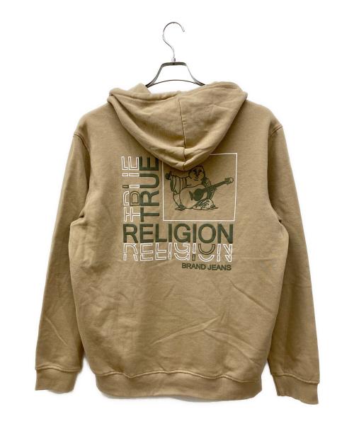 TRUE RELIGION（トゥルー レリジョン）TRUE RELIGION (トゥルー レリジョン) パーカー ベージュ サイズ:Ｌ 未使用品の古着・服飾アイテム