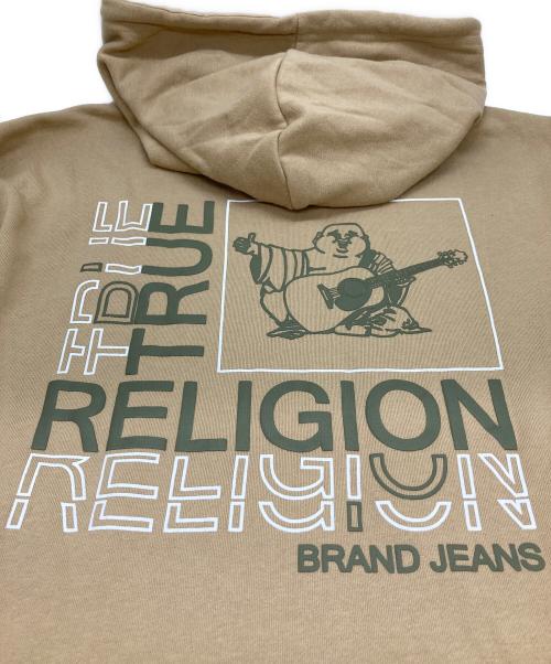 TRUE RELIGION（トゥルー レリジョン）TRUE RELIGION (トゥルー レリジョン) パーカー ベージュ サイズ:Ｌ 未使用品の古着・服飾アイテム