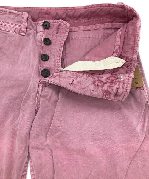 TRUE RELIGION（トゥルー レリジョン）TRUE RELIGION (トゥルー レリジョン) ダメージ加工チノパン ROMAN ピンク サイズ:83.5cm (W33) 未使用品の古着・服飾アイテム
