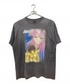 SAINT MICHAELセントマイケル）の古着「SS-SS TEE  SEIYA/コミックプリントTシャツ」｜グレー