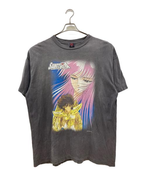 SAINT MICHAEL（セントマイケル）SAINT MICHAEL (セントマイケル) SS-SS TEE  SEIYA/コミックプリントTシャツ グレー サイズ:XXLの古着・服飾アイテム