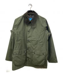 Barbour×BEAMS PLUS（バブアー×ビームスプラス）の古着「BEDALE New Barbour Tech/ナイロンジャケット」｜グリーン
