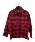 Johnson Woolen Mills（ジョンソンウーレンミルズ）の古着「バッファローチェックジャケット」｜レッド