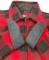 中古・古着 Johnson Woolen Mills (ジョンソンウーレンミルズ) バッファローチェックジャケット レッド サイズ:M：6000円