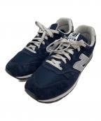 NEW BALANCEニューバランス）の古着「ローカットスニーカー」｜ネイビー