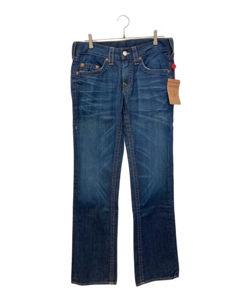 TRUE RELIGION（トゥルー レリジョン）TRUE RELIGION (トゥルー レリジョン) BOBBY ストレートデニムパンツ インディゴ サイズ:78.5cm (W31) 未使用品の古着・服飾アイテム
