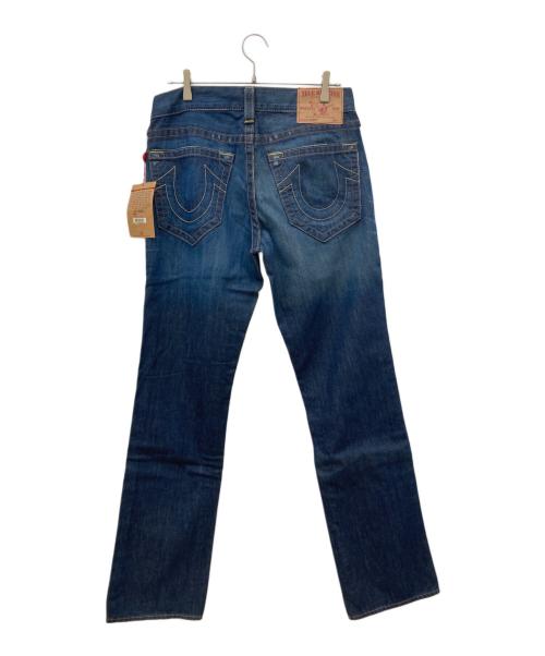 TRUE RELIGION（トゥルー レリジョン）TRUE RELIGION (トゥルー レリジョン) BOBBY ストレートデニムパンツ インディゴ サイズ:78.5cm (W31) 未使用品の古着・服飾アイテム