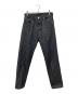 Jeanik（ジーニック）の古着「101 STRAIGHT 5POCKET DENIM」｜グレー