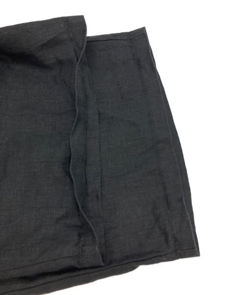 KAGURE（カグレ）kagure (カグレ) リネンオールインワン ブラックの古着・服飾アイテム