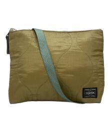 PORTER×GOOD OL'（ポーター×グッドオル）の古着「別注キルティングバッグ」｜カーキ