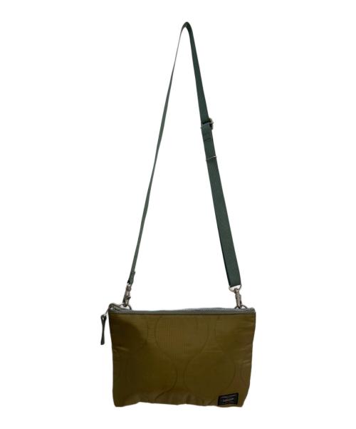 PORTER（ポーター）PORTER (ポーター) GOOD OL' (グッドオル) 別注キルティングバッグ カーキの古着・服飾アイテム