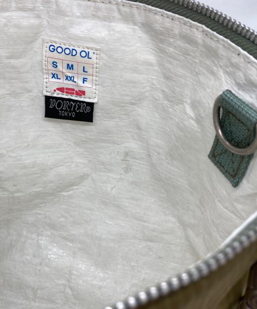 PORTER（ポーター）PORTER (ポーター) GOOD OL' (グッドオル) 別注キルティングバッグ カーキの古着・服飾アイテム