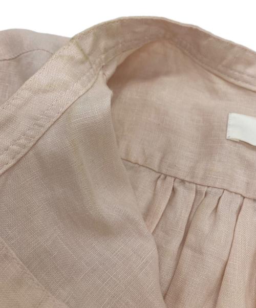 KAGURE（カグレ）kagure (カグレ) リネンシャツワンピース ピンク サイズ:FREEの古着・服飾アイテム